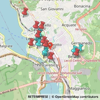 Mappa Via Giuseppe Badoni, 23900 Lecco LC, Italia (0.77471)