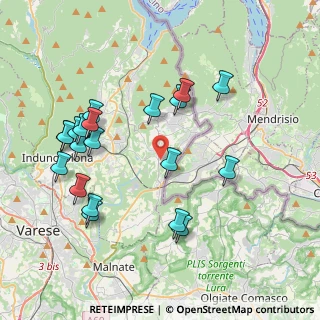 Mappa Via Volpinazza, 21059 Viggiù VA, Italia (4.138)