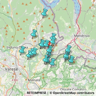 Mappa Via Volpinazza, 21059 Viggiù VA, Italia (2.924)