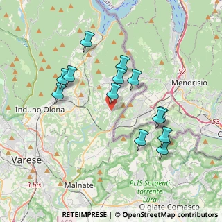 Mappa Via Volpinazza, 21059 Viggiù VA, Italia (3.51)