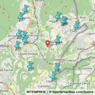 Mappa Via Bevera, 21059 Viggiù VA, Italia (2.57429)