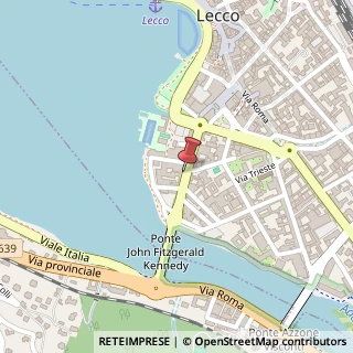 Mappa Via Leonardo Da Vinci, 24, 23900 Lecco, Lecco (Lombardia)
