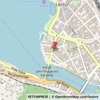 Mappa Via Leonardo Da Vinci, 41, 23900 Lecco, Lecco (Lombardia)