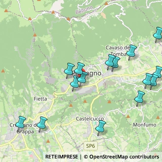 Mappa 31054 Possagno TV, Italia (2.49533)