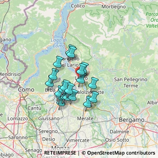 Mappa Via Alessandro Volta, 23864 Malgrate LC, Italia (10.392)