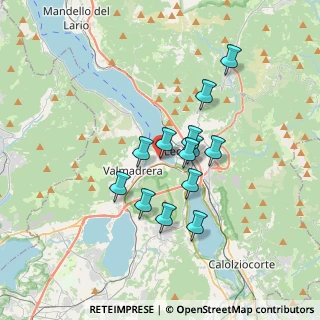 Mappa Via Alessandro Volta, 23864 Malgrate LC, Italia (2.71385)