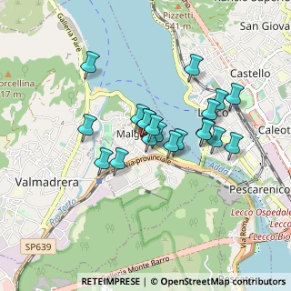 Mappa Via Alessandro Volta, 23864 Malgrate LC, Italia (0.6785)