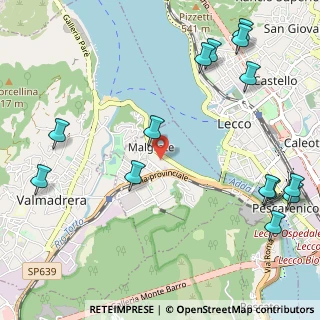 Mappa Via Alessandro Volta, 23864 Malgrate LC, Italia (1.42857)