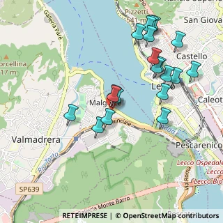 Mappa Via Alessandro Volta, 23864 Malgrate LC, Italia (1.0075)
