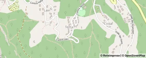 Mappa Tonezza del Cimone