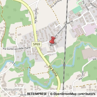 Mappa Via Piano Superiore, 6, 21020 Monvalle, Varese (Lombardia)