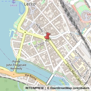 Mappa Piazza Manzoni, 23, 23900 Lecco, Lecco (Lombardia)