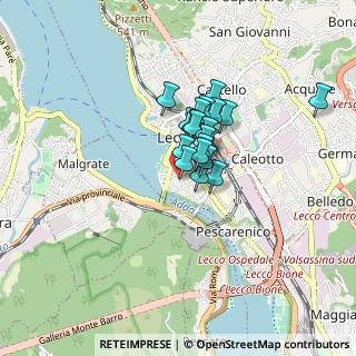 Mappa Via Caprera, 23900 Lecco LC, Italia (0.4905)