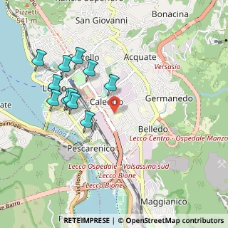 Mappa Via Besonda Inferiore, 23900 Lecco LC, Italia (0.97818)