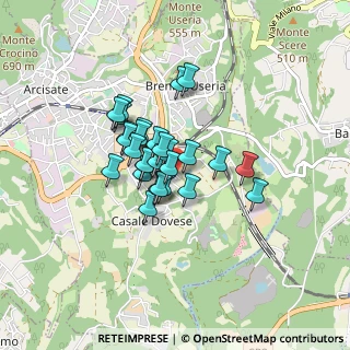 Mappa Via Tormenti, 21051 Arcisate VA, Italia (0.56429)