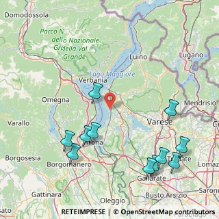 Mappa Via delle Piane, 21020 Monvalle VA, Italia (19.96273)