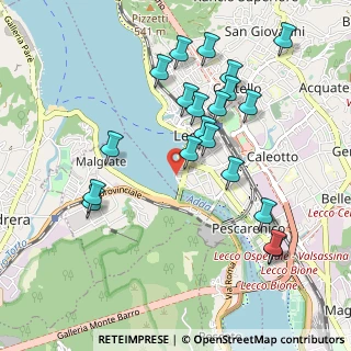 Mappa Via Raffaello Sanzio, 23900 Lecco LC, Italia (1)
