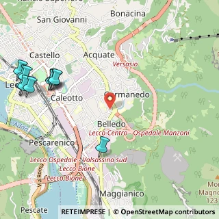 Mappa Via Aristide Gilardi, 23900 Lecco LC, Italia (1.48727)