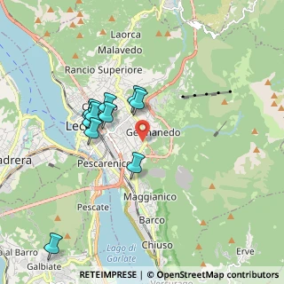 Mappa Via Aristide Gilardi, 23900 Lecco LC, Italia (1.66455)
