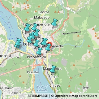 Mappa Via Aristide Gilardi, 23900 Lecco LC, Italia (1.745)