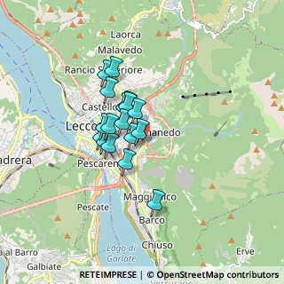 Mappa Via Aristide Gilardi, 23900 Lecco LC, Italia (1.17353)