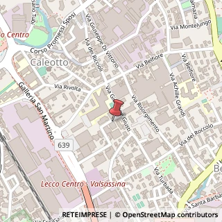 Mappa Via Caduti Lecchesi a Fossoli, 32, 23900 Lecco, Lecco (Lombardia)