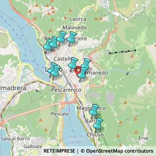 Mappa Via Giuseppe Giusti, 23900 Lecco LC, Italia (1.59455)