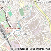 Mapa Lecco