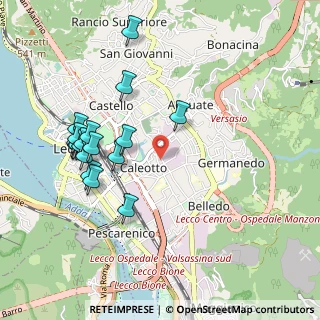 Mappa Via Giuseppe di Vittorio, 23900 Lecco LC, Italia (1.01944)