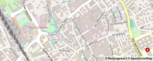 Mappa Lecco