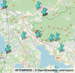 Mappa Via Cocquio, 21034 Gavirate VA, Italia (5.38286)