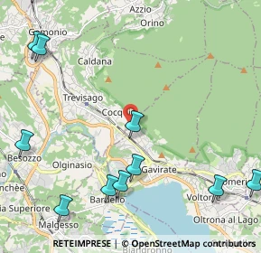 Mappa Via Cocquio, 21034 Gavirate VA, Italia (2.95818)