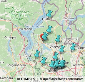 Mappa Via Cocquio, 21034 Gavirate VA, Italia (17.61211)