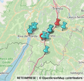 Mappa Via Teatro, 38065 Mori TN, Italia (8.7175)