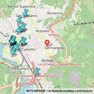 Mappa Via Celestino Ferrario, 23900 Lecco LC, Italia (1.508)