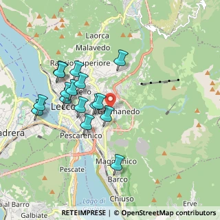 Mappa Via Celestino Ferrario, 23900 Lecco LC, Italia (1.725)