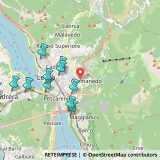 Mappa Via Celestino Ferrario, 23900 Lecco LC, Italia (2.63846)