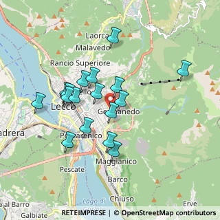 Mappa Via Celestino Ferrario, 23900 Lecco LC, Italia (1.61444)
