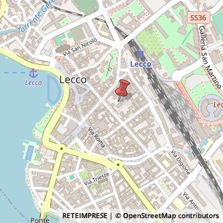 Mappa Via Fratelli Cairoli, 13e, 23900 Lecco, Lecco (Lombardia)