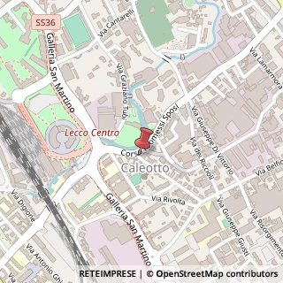 Mappa Via Francesco Baracca, 1, 23900 Lecco, Lecco (Lombardia)