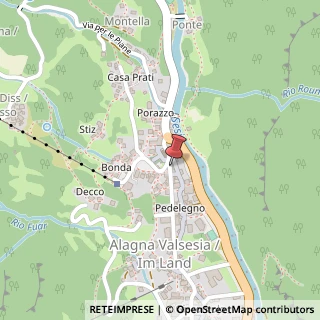 Mappa Via dei Walser, 6, 13021 Alagna Valsesia, Vercelli (Piemonte)