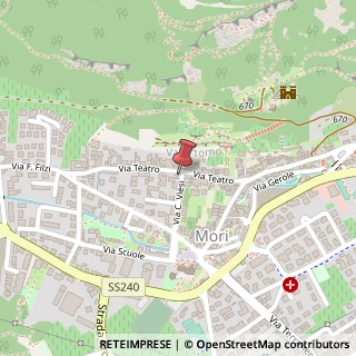 Mappa Via Viesi, 38065 Mori, Trento (Trentino-Alto Adige)