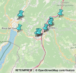 Mappa Largo Villanuova, 38065 Mori TN, Italia (5.57833)