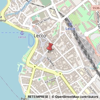 Mappa Via Roma, 41, 23900 Lecco, Lecco (Lombardia)