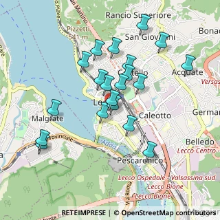 Mappa Via Cavour, 23900 Lecco LC, Italia (0.8515)