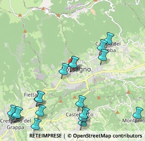 Mappa Possagno, 31054 Possagno TV, Italia (2.69789)