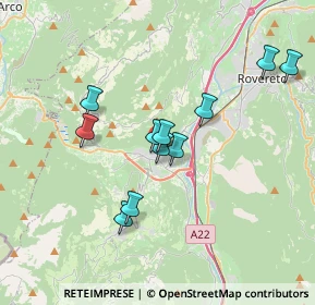Mappa Via Cesare Battisti, 38065 Mori TN, Italia (3.05364)