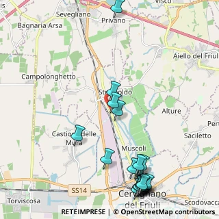 Mappa SR 352, 33052 Cervignano del Friuli UD, Italia (2.8005)