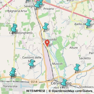 Mappa SR 352, 33052 Cervignano del Friuli UD, Italia (3.51167)