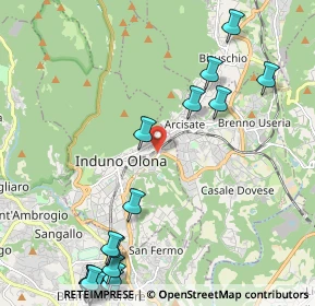 Mappa Via Vela, 21056 Induno Olona VA, Italia (3.1135)